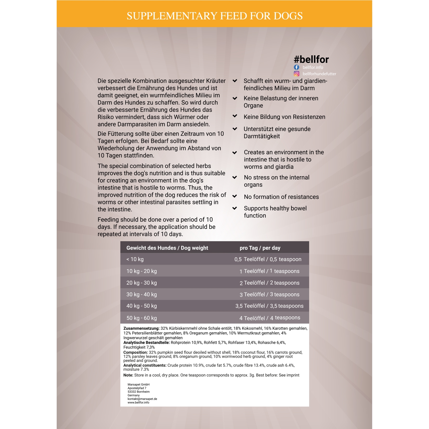 Vermal - Pulver - 80 g