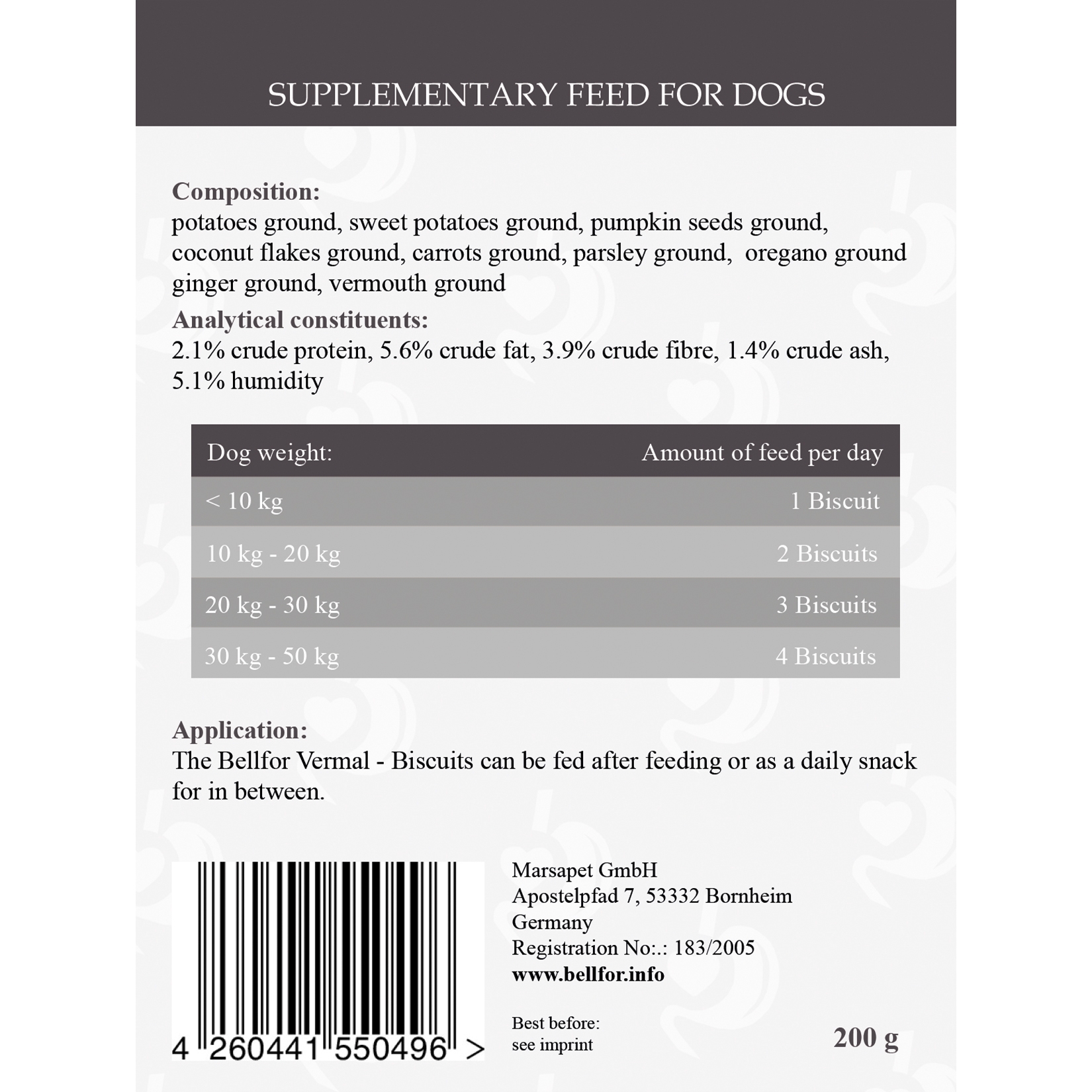 Vermal - Kekse - 200 g