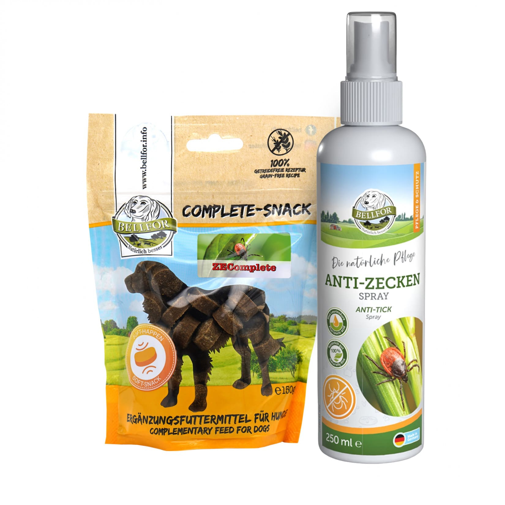 ZEComplete Set - Spray 250ml + Complete-Snack 150 g