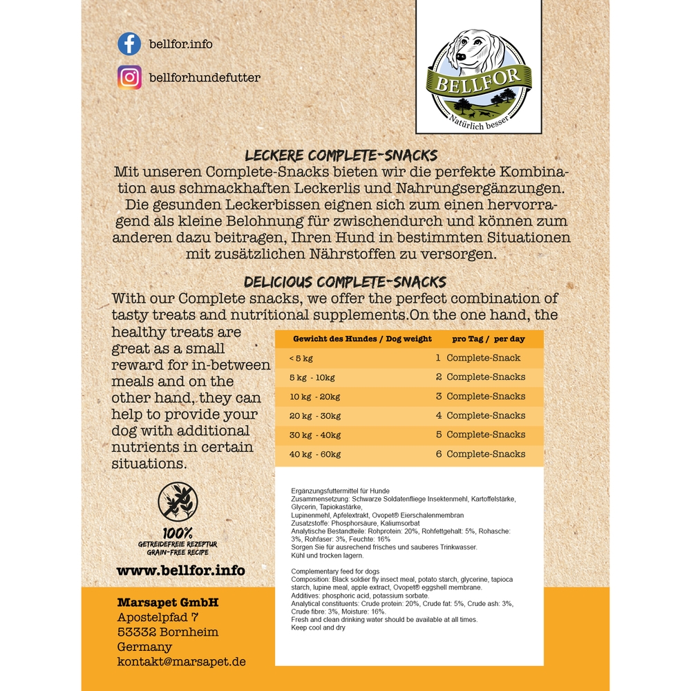 Complete-Snack Gelenke & Knochen - 3 x 150 g