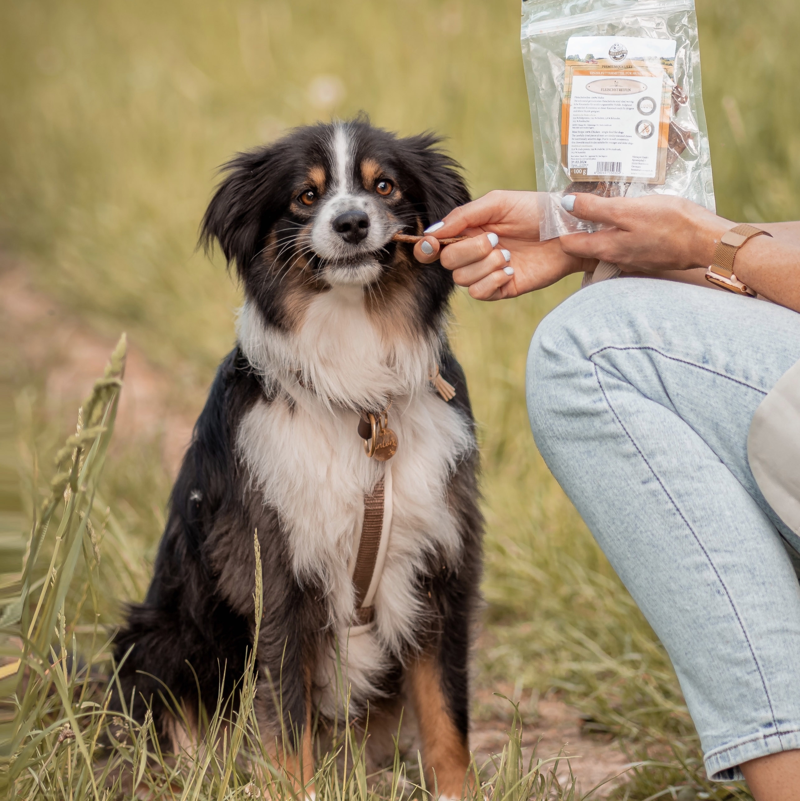 Hundesnack - Hühner Trockenfleisch - 100 g