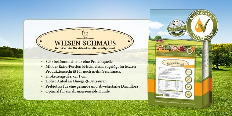 Kaltgepresstes Hundefutter