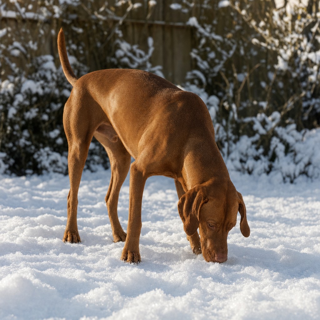 Hund frisst Schnee: Ist das schädlich?