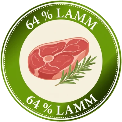 64 Prozent Lamm