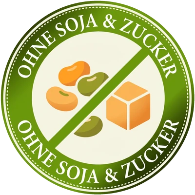 Ohne Soja und Zucker