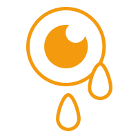 Tränende Augen
